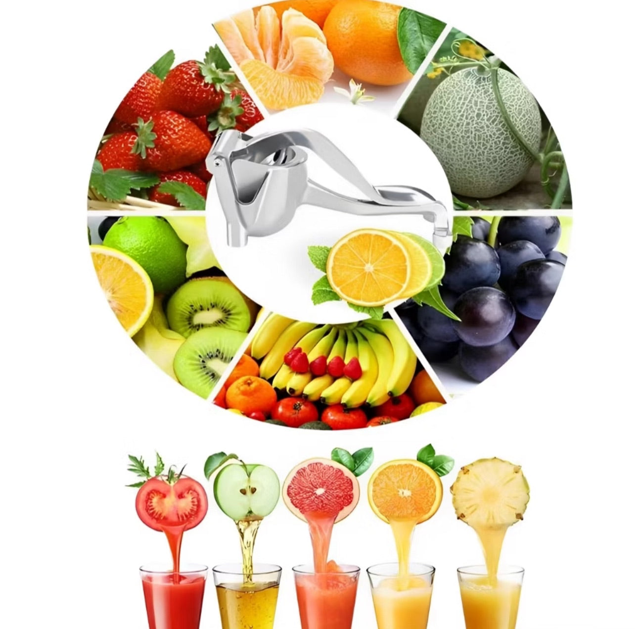 PraticJuicer - Espremedor De Frutas Multifuncional - Entrega Grátis